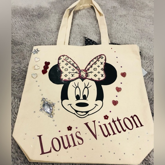 🌺DESIGNER INSPIRED HANDMADE TOTE BAG💞PLEASE READ DESCRIPTION🌺 - Picture 8 of 13